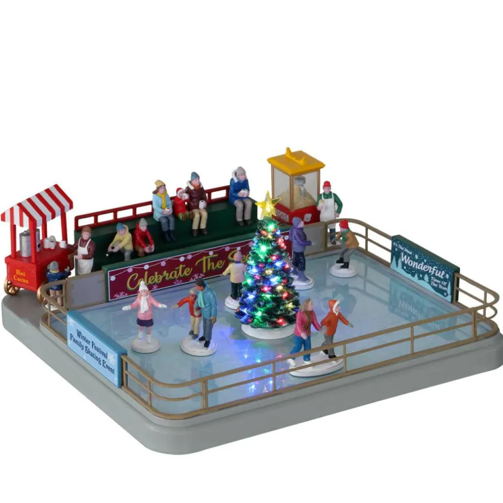 Lemax Outdoor Skating Rink