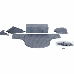 Lemax Plaza System Grey Variety Landscaping Accessory Set of 32 #64099