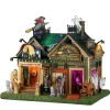 Lemax Samantha's Supernatural Yard Decor Lighted Building Battery Operated 4.5V #35005