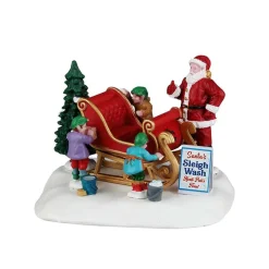 Lemax® Santa's Wonderland™ Santa's Sleigh Wash
