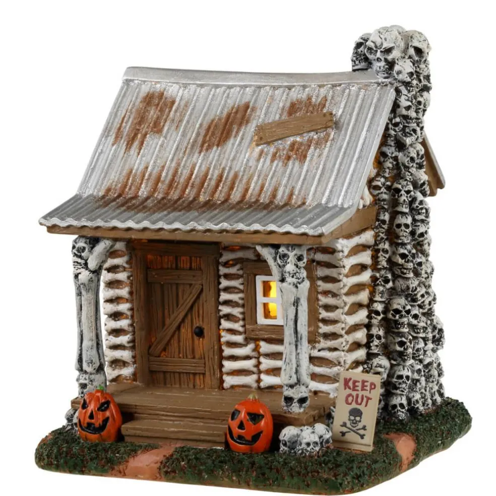 Lemax Skeleton Cottage Lighted Table Accent #34081