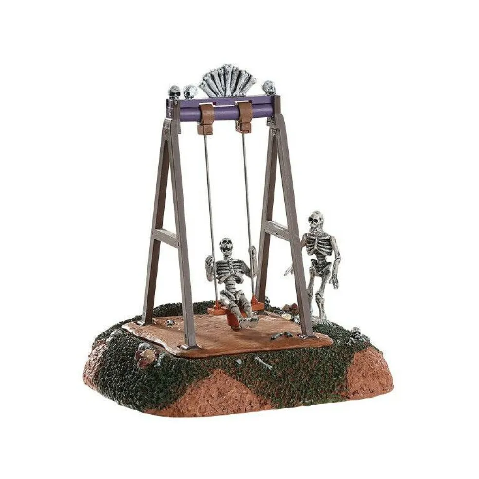 Lemax Skeleton Swings Animated Table Accent #84334