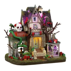 Lemax Slithering Gardens Lighted Building Battery Operated #45209