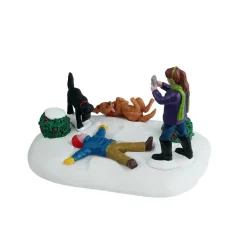 Lemax Snow Angel's Best Friend Table Accent #43715