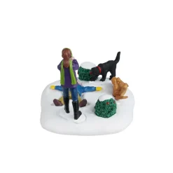 Lemax Snow Angel's Best Friend Table Accent #43715
