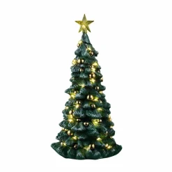 Lemax® Snowy Christmas Tree with Clear Lights