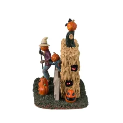 Lemax Spooky Scarecrows Lighted Table Accent Battery Operated #44305