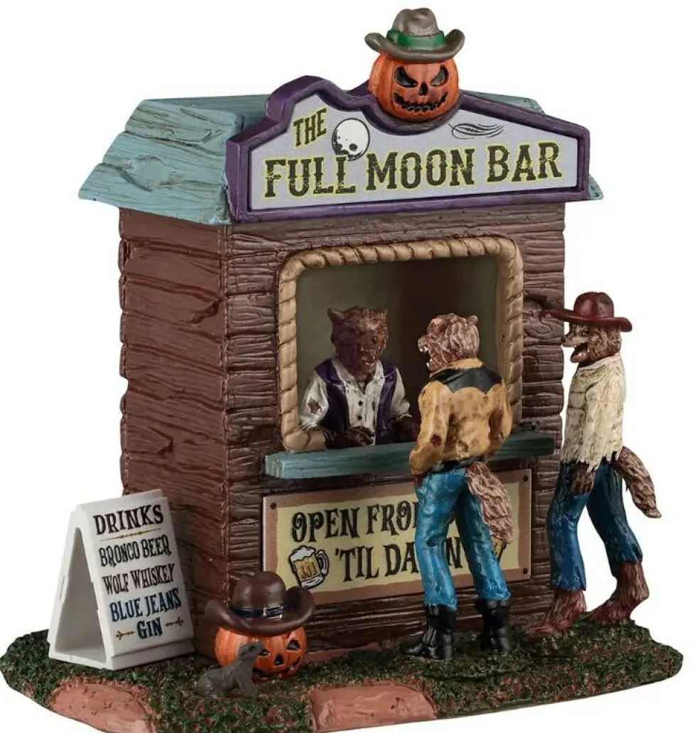 Lemax Spookytown Full Moon Bar