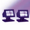 Lemax Spooky Town Halloween Purple Light Set of 2 Battery-Operated Accessory #34974