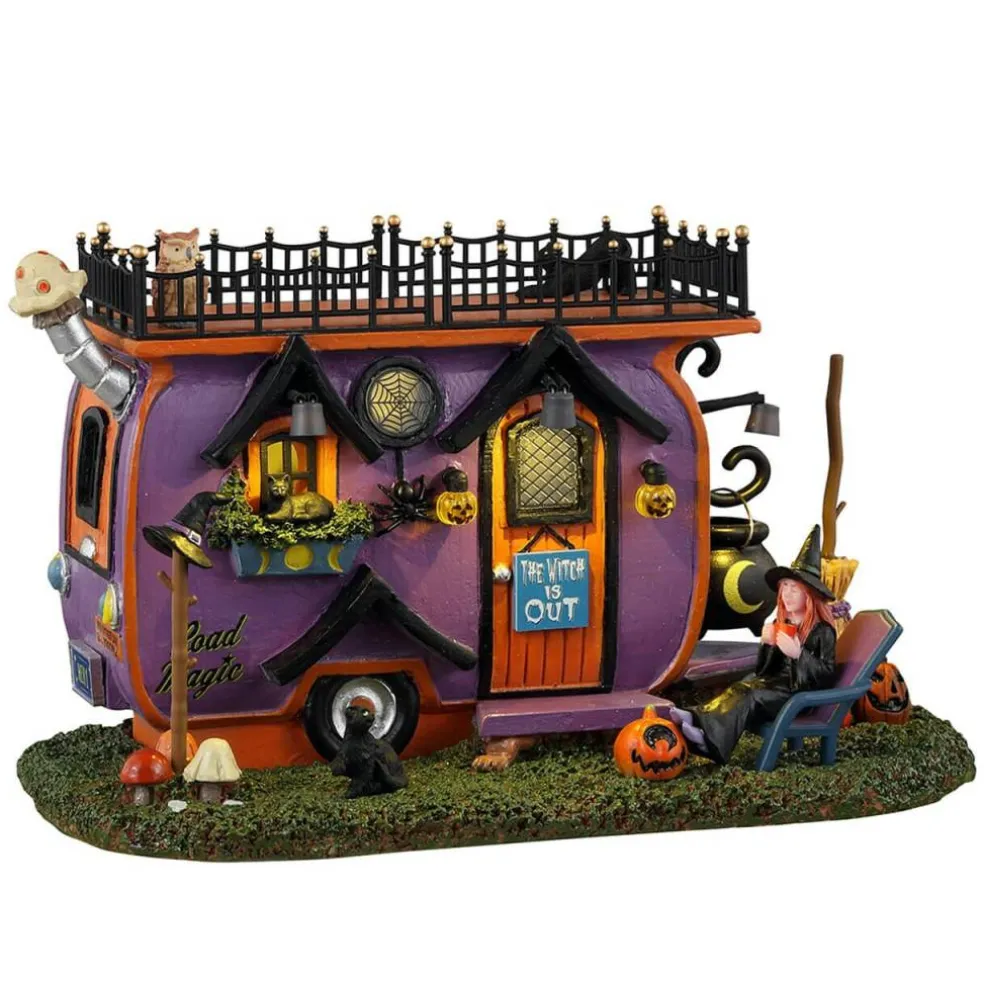 Lemax® Spooky Town™ Halloween Village Accessory: Witch Vanlife