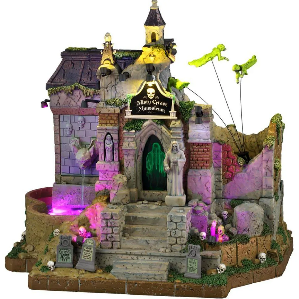Lemax® Spooky Town® Misty Grave Mausoleum