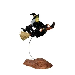 Lemax Spooky Town Out-Of-Control Witch Figurine #22005