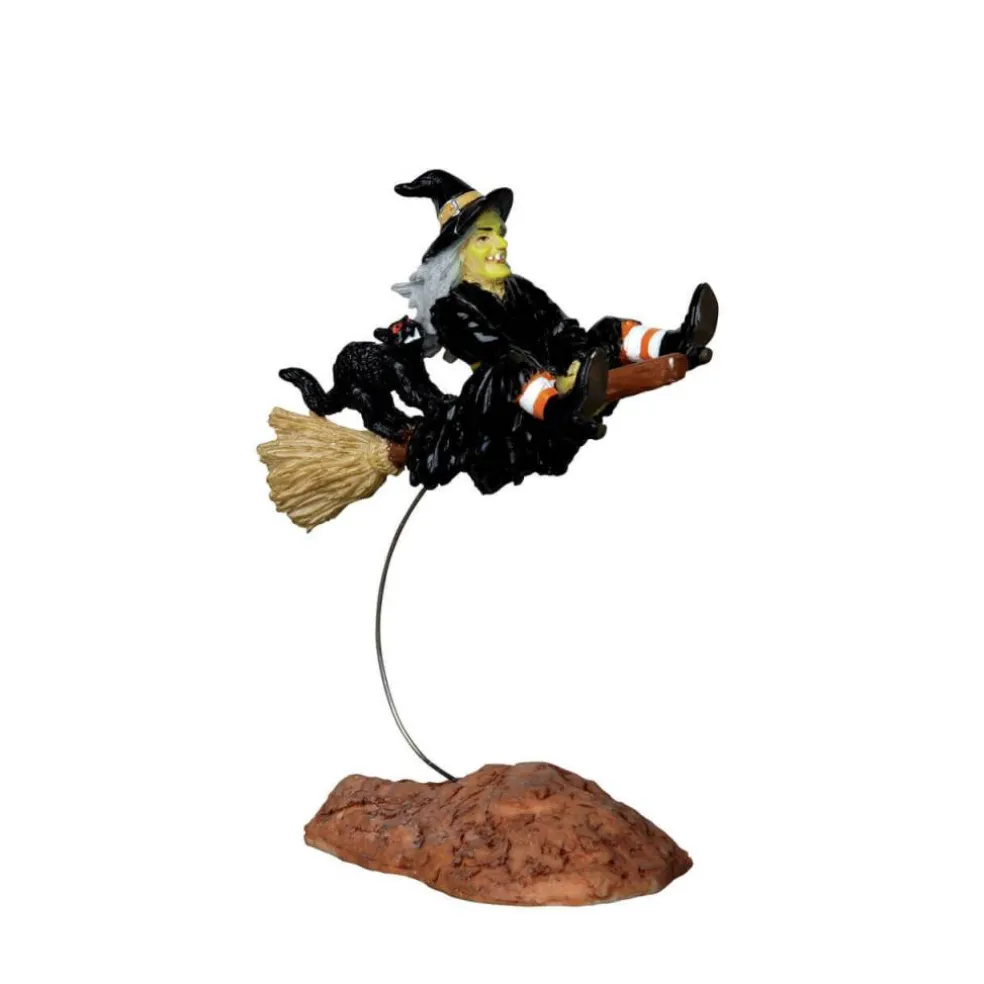 Lemax Spooky Town Out-Of-Control Witch Figurine #22005