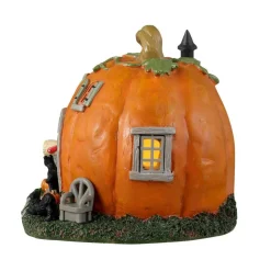 Lemax Spooky Town Pumpkin Cottage Halloween Village Building