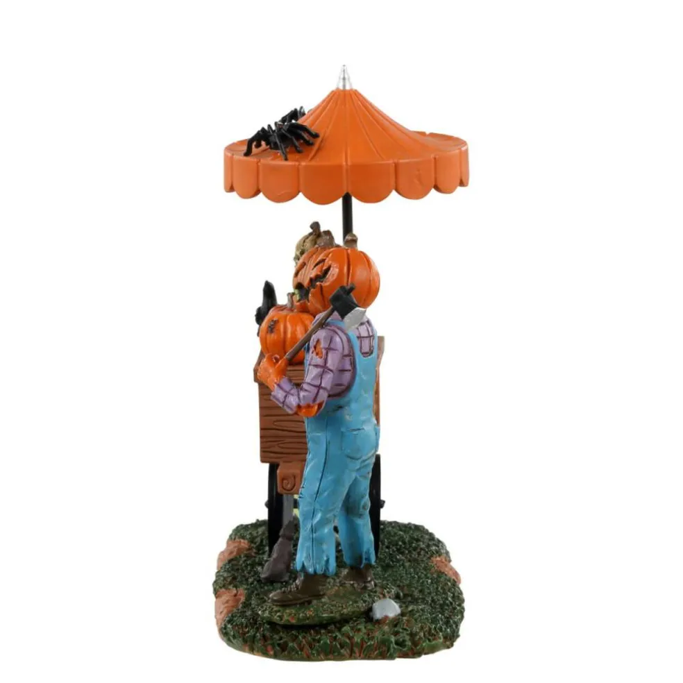 Lemax Spooky Town Pumpkin Patch Vendor Table Accent #33611