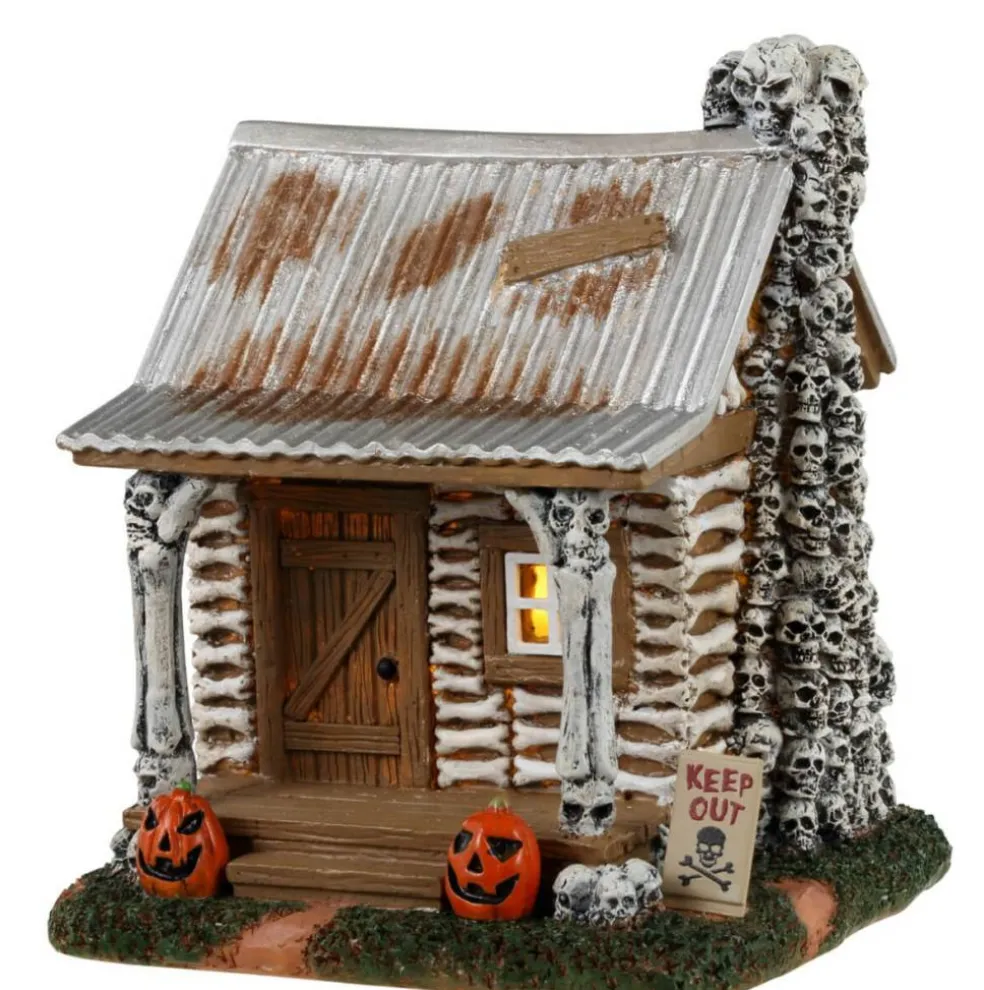 Lemax Spookytown Skeleton Cottage