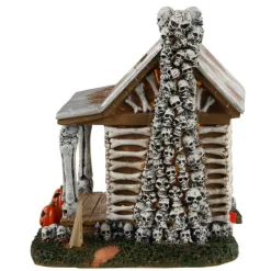 Lemax Spooky Town Skeleton Cottage Halloween Building