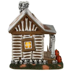 Lemax Spooky Town Skeleton Cottage Halloween Building