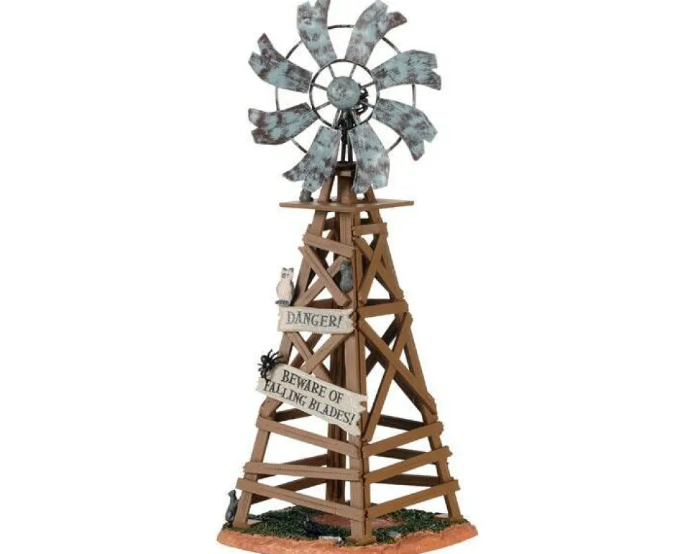 Lemax Spooky Windmill Table Accent #03508