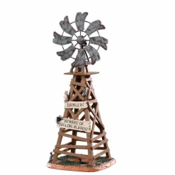 Lemax Spooky Windmill Table Accent #03508