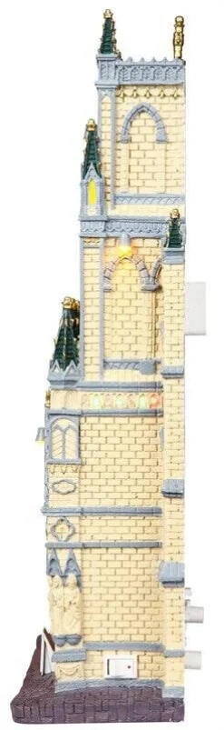 Lemax St. Patrick's Cathedral Lighted Façade Battery Operated 4.5V #95916