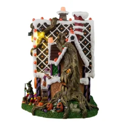 Lemax The Candy Witch Cottage Lighted Building Battery Operated 4.5V #45204