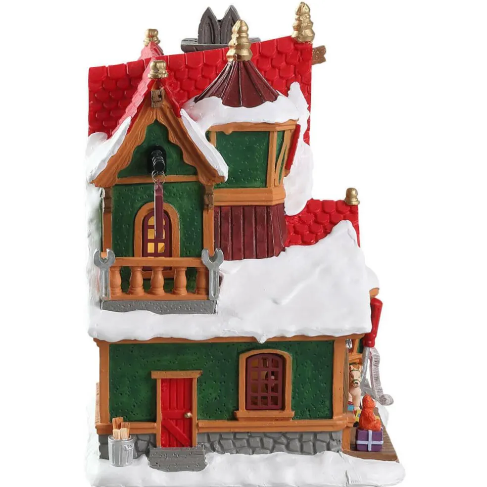 Lemax The Elf Workshop Lighted Building #75291