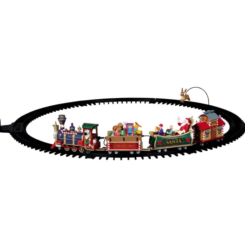 Lemax The Starlight Express Animated Battery-Operated Train Set #04232