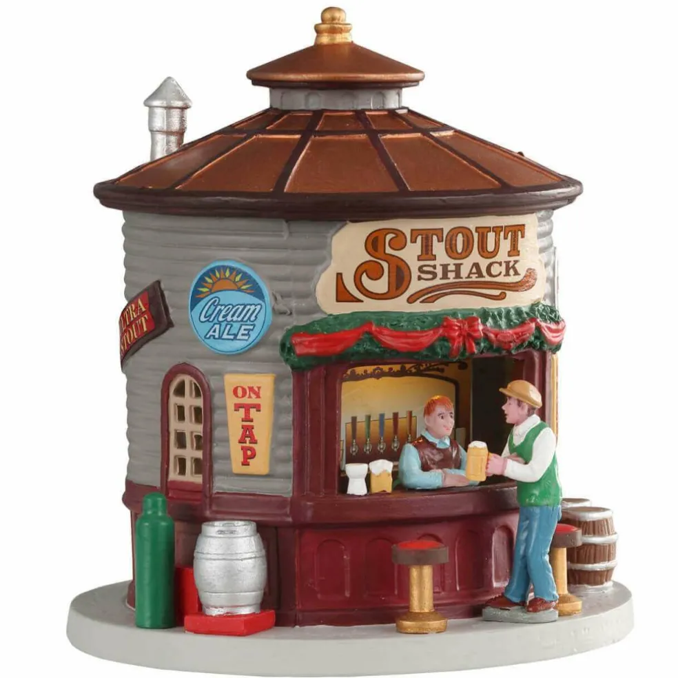 Lemax The Stout Shack Lighted Table Accent #04745