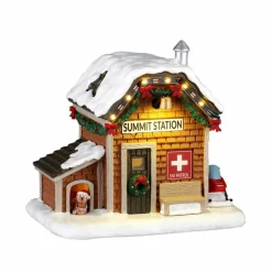 Lemax® Vail Village™ Ski Patrol Summit Station