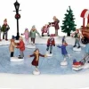 Lemax Village Skating Pond With Sound