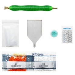 5.75" Lemon Tile Diamond Art Kit by Make MarketĀ®