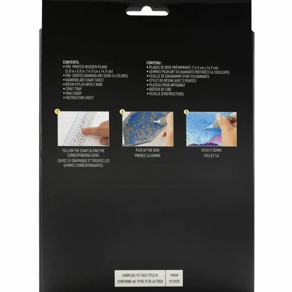 5.75" Lemon Tile Diamond Art Kit by Make Market®