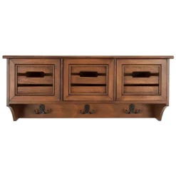Leon Hanging 3 Drawer Wall Rack