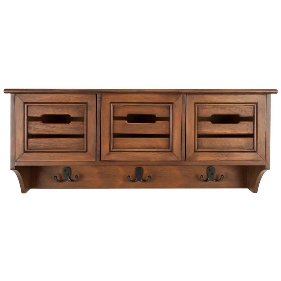 Leon Hanging 3 Drawer Wall Rack