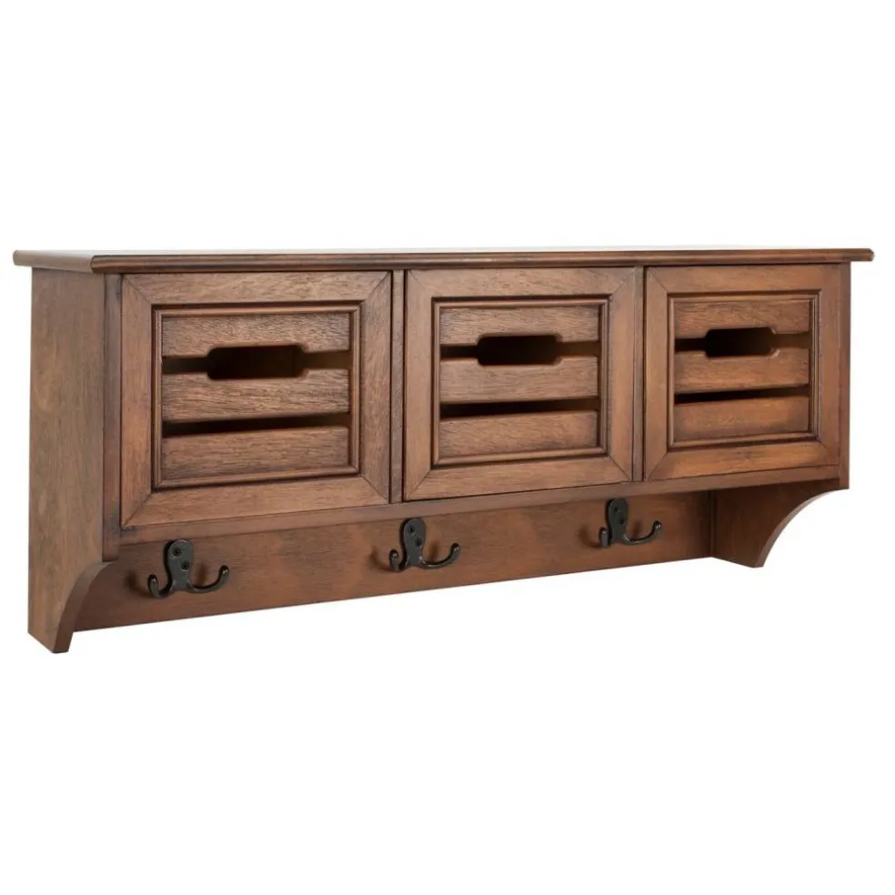 Leon Hanging 3 Drawer Wall Rack