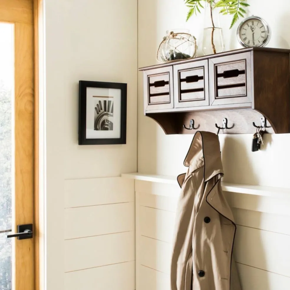 Leon Hanging 3 Drawer Wall Rack