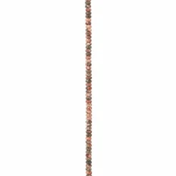 Leopard Jasper Rondelle Beads by Bead Landing™, 6mm