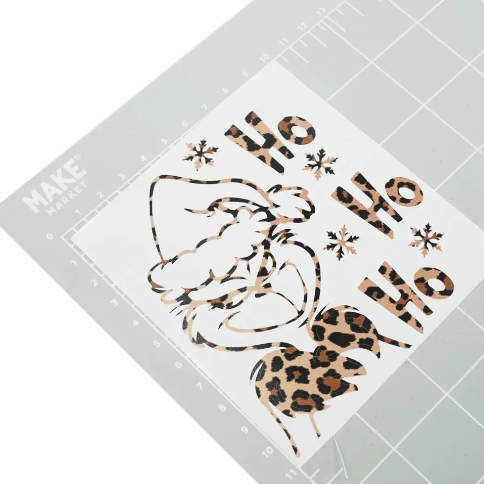 Leopard Pattern Permanent Vinyl by Make Market®