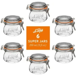 Le Parfait - Versatile Glass Jars for Preserving, Canning and Storage