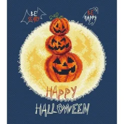 Letistitch Pumpkin's Party Counted Cross Stitch Kit