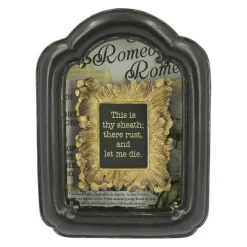 6.75" Let Me Die Romeo & Juliet Shadow Box Tabletop Décor by Ashland®