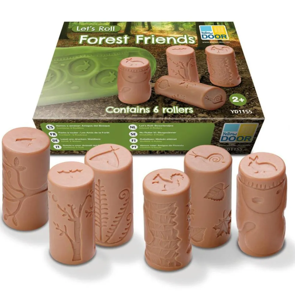 Let's Roll, Forest Friends Rollers, Set of 6