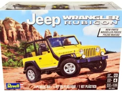 Level 4 Model Kit Jeep Wrangler Rubicon 1/25 Scale Model by Revell