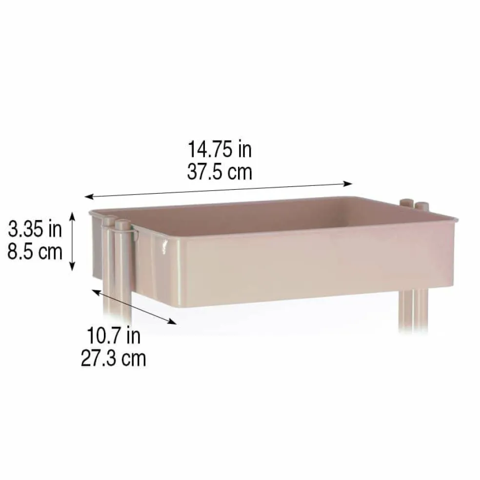 Lexington 3-Tier Rolling Cart by Simply Tidy®