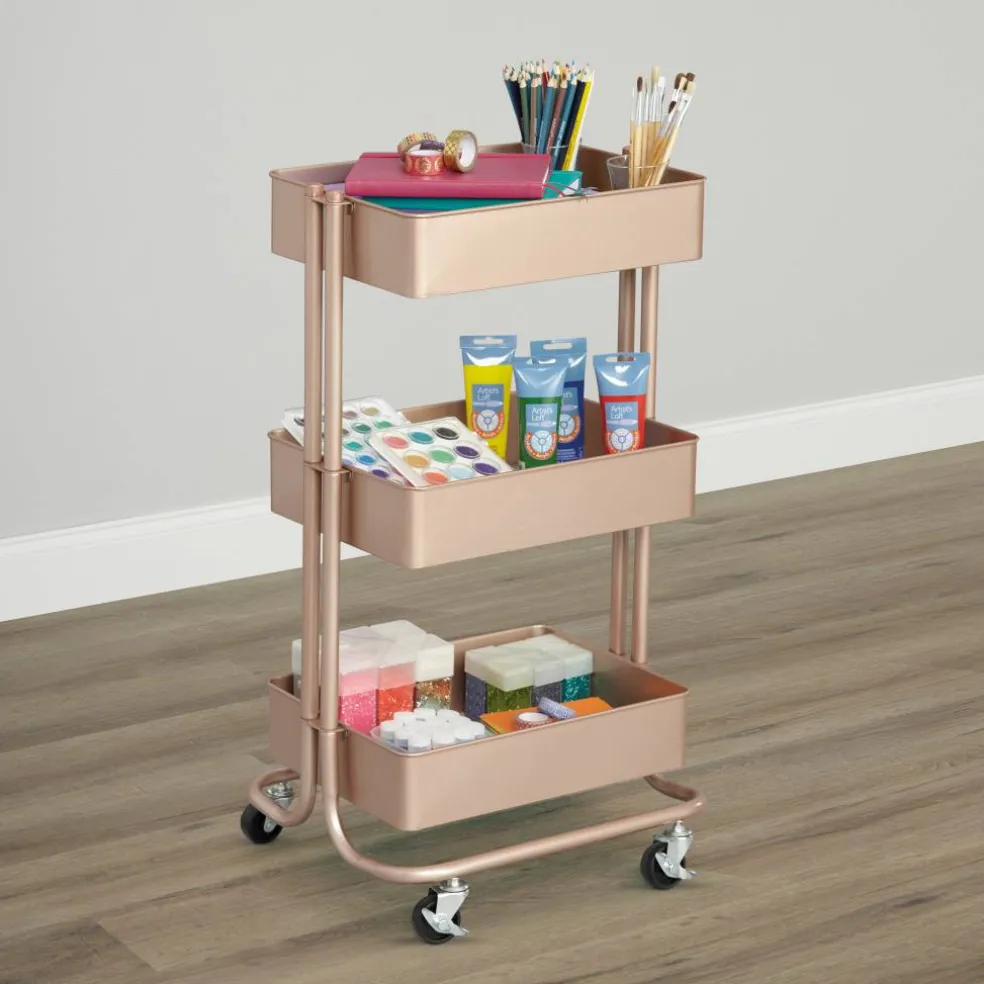 Lexington 3-Tier Rolling Cart by Simply Tidy®