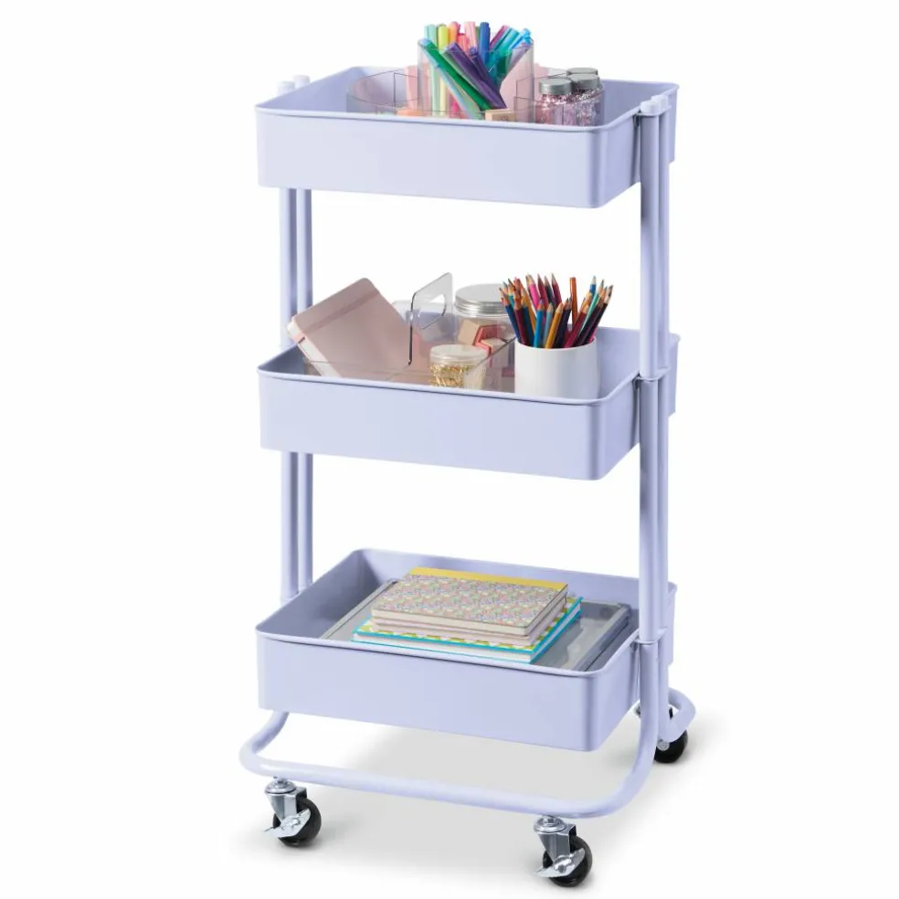 Lexington 3-Tier Rolling Cart by Simply Tidy®