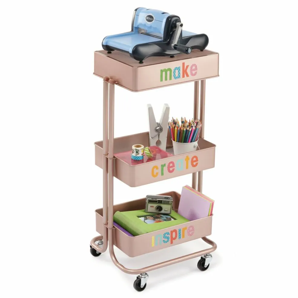 Lexington 3-Tier Rolling Cart by Simply Tidy®