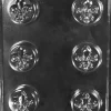 Life Of The Party Mardi Gras Fleur De Lis Cookie Mold 6 Cavity