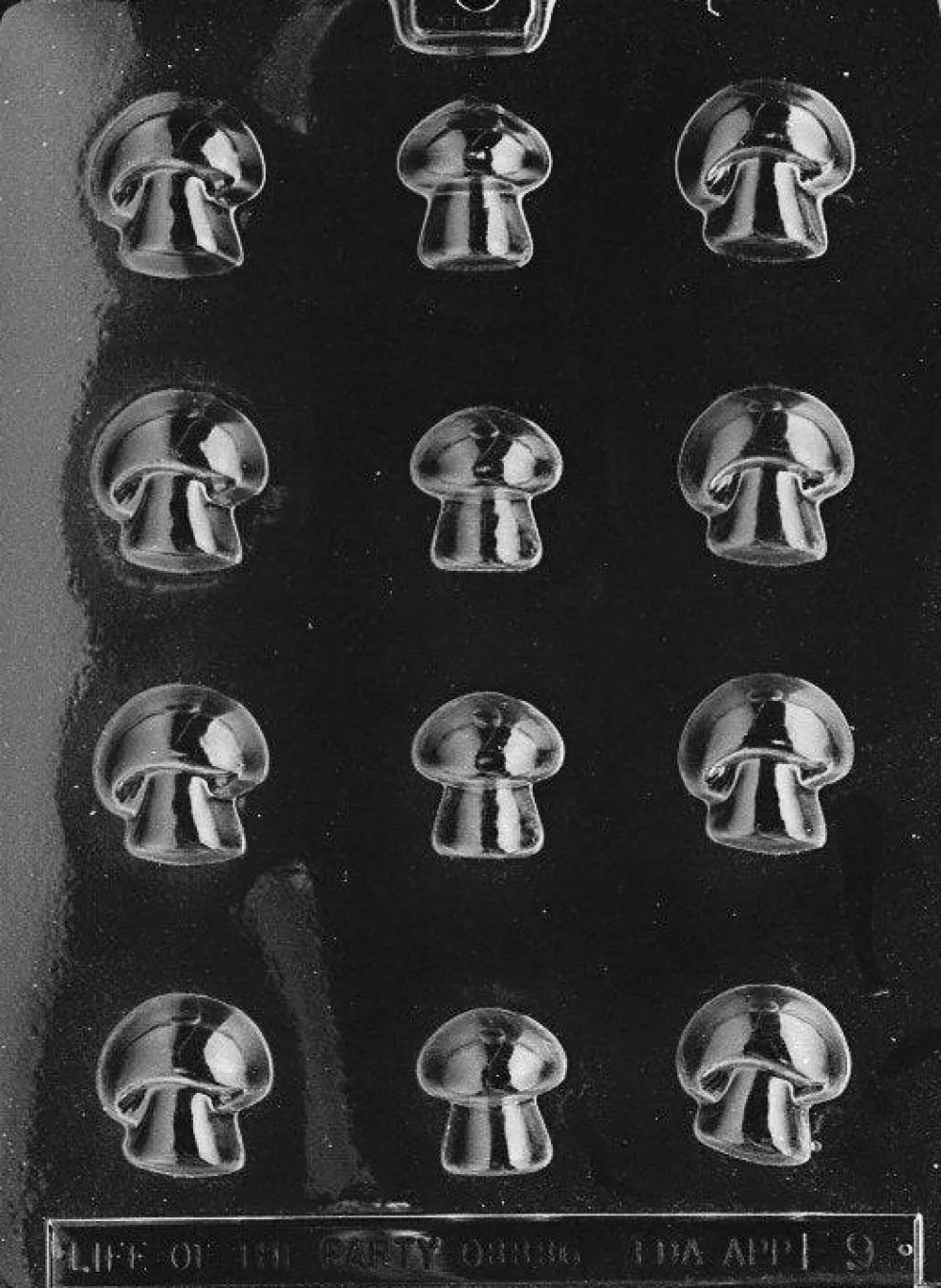 Life of the Party Mushroom Mold for Bite Size Chocolate